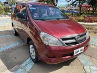 Red Toyota Innova 2007 for sale in Talisay