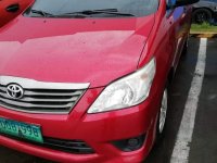 Selling Red Toyota Innova 2012 in Dagupan