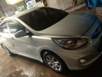 Silver Hyundai Accent 2013 for sale in Manual