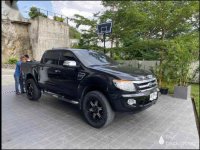 Selling Black Ford Ranger 2014 in Cebu City