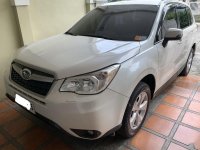 Pearl White Subaru Forester 2014 for sale in Automatic