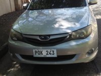 Brightsilver Subaru Impreza 2011 for sale in Automatic