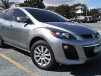 Silver Mazda Cx-7 2011 for sale in Quezon