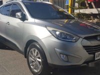Silver Hyundai Tucson 2014 for sale in Automatic