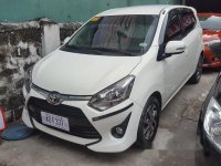 White Toyota Wigo 2017 for sale in Calasiao