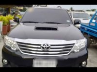 Selling Black Toyota Fortuner 2014 SUV / MPV in San Leonardo