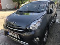 Grey Toyota Wigo 2017 for sale in Quezon