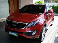 Red Kia Sportage 2013 for sale in Automatic