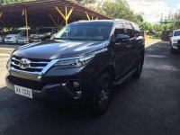 Black Toyota Fortuner 2017 for sale in Mandaluyong