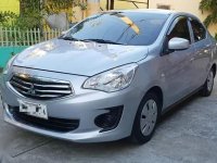 Silver Mitsubishi Mirage g4 2015 for sale in Automatic