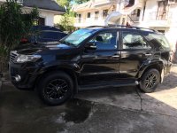 Black Toyota Fortuner 2015 for sale in Automatic