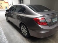 Grey Honda Civic 2012 for sale in Manila