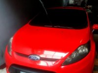 Red Ford Fiesta 2011 for sale in Manual
