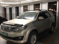 Beige Toyota Fortuner 2012 for sale in Manila