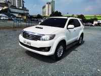 White Toyota Fortuner 2014 for sale in Automatic