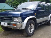 Blue Nissan Terrano 1997 for sale in Manual