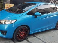 Blue Honda Jazz 2015 for sale in Makati