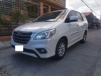 White Toyota Innova 2014 for sale in Angeles