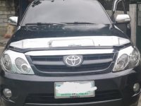 Black Toyota Fortuner 2008 for sale in Manila