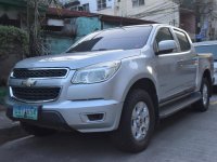 Silver Chevrolet Colorado 2013 for sale in Quezon City