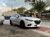 Selling White Mazda 3 2015 in Quezon City