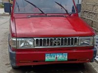Red Toyota tamaraw 1996 for sale in Manual