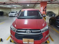 Red Toyota Innova 2017 for sale in Automatic