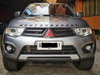 Grey Mitsubishi Montero sport 2014 for sale in Mandaluyong