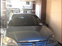 Blue Honda Civic 2012 for sale in Manual