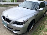 Silver Bmw 530D 2004 for sale in Automatic