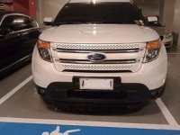 White Ford Explorer 2014 for sale in Taguig 