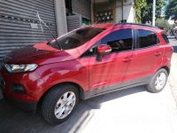Selling Red Ford Ecosport 2017 Automatic Gasoline 