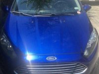Blue Ford Fiesta 2014 at 47000 km for sale 