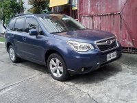 Selling Blue Subaru Forester 2014 at 50900 km 