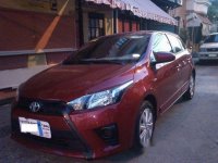 Sell Red 2015 Toyota Yaris at 44000 km