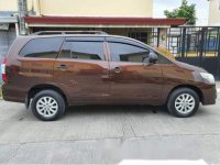 Brown Toyota Innova 2015 Manual for sale