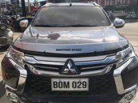 Blue Mitsubishi Montero Sport 2017 for sale in Quezon City