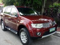 Sell Red 2011 Mitsubishi Montero Sport Automatic Diesel 