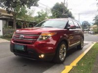 Selling Red Ford Explorer 2013 in Makati