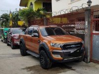Orange Ford Ranger 2016 Truck for sale 