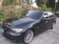 Black Bmw 320I 2007 Automatic Gasoline for sale  