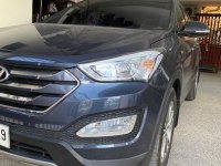 Selling Blue Hyundai Santa Fe 2014 Automatic Diesel 