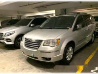 Silver Chrysler Town And Country 2010 Automatic for sale 