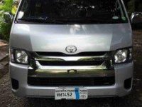 Silver Toyota Hiace 2017 Manual for sale