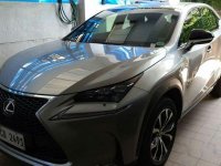 Silver Lexus Nx 200 2016 at 25000 km for sale 