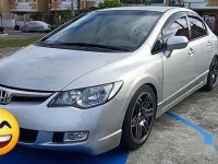 Sell Silver 2008 Honda Civic at 53000 km