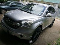 Silver Honda Cr-V 2007 Manual for sale