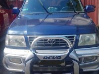 Selling Blue Toyota Revo 2001 Manual Gasoline 