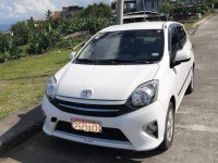 White Toyota Wigo 2017 for sale in Manual