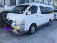 White Toyota Hiace 2015 for sale in Quezon City 